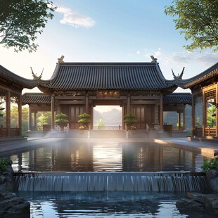 四合院3dsmax