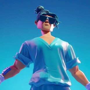 赛博朋克潮流人物