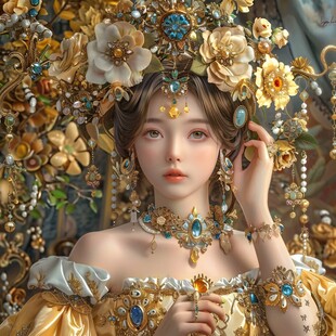 厚涂少女