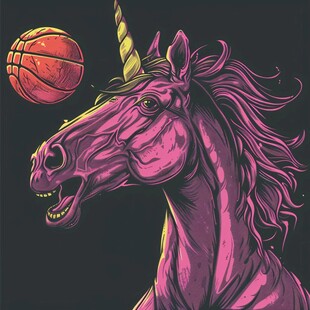 原创独角兽形象