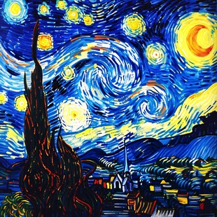 梵高油画风
