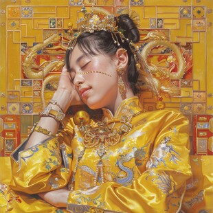 汉服秀禾装饰