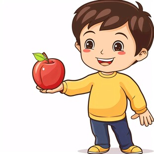小苹果卡通形象