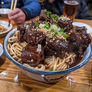 特色酱排骨面食