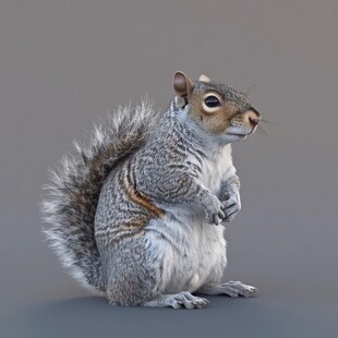 松鼠模型