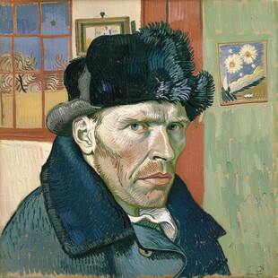 没有耳朵的梵高自画像