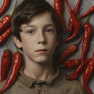 超写实辣椒