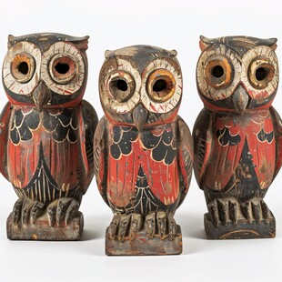 猫头鹰摆件