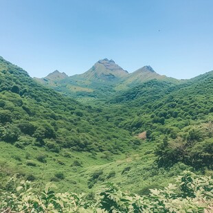 翠绿大山