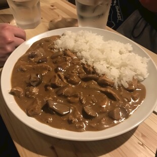 定食咖喱牛肉饭