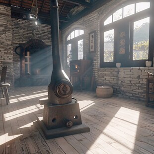 酱油作坊场景模拟