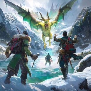 游戏海报龙之尾