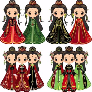 卡通嫔妃