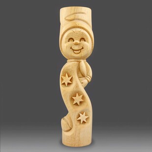 木雕笑星