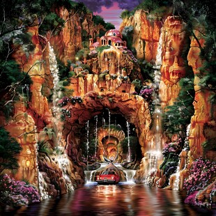 西游记外景瀑布