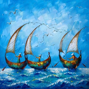 扬帆启航高清画