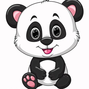 熊猫宝宝卡通形象