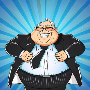 卡通胖大叔