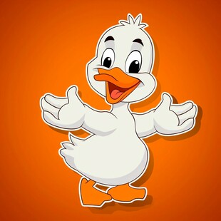 鹅吉祥物设计