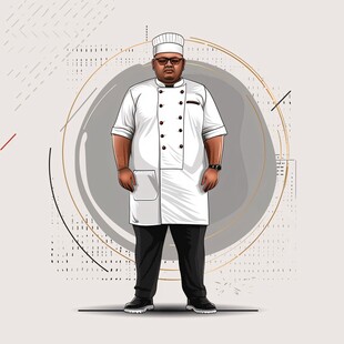 厨师形象设计