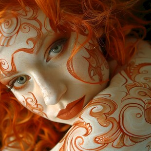 艺术学院人体彩绘艺术