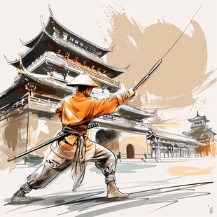 精武门插画