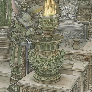 兔年系列插画形象