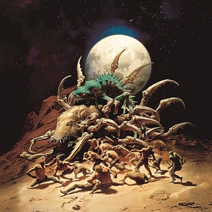 外星生物手绘图插画