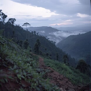 斯里兰卡中部山区