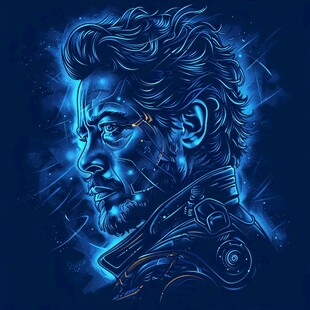 金刚狼印花图案