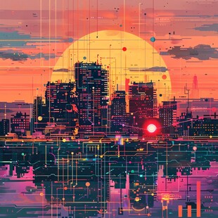 数字艺术城市