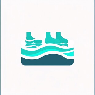 河流logo标志