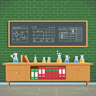 科学研究室素材