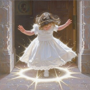 梦幻儿童插画超治愈