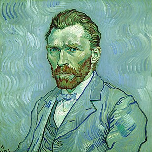 没有耳朵的梵高自画像