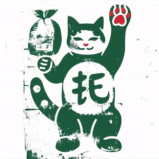 猫咪举重logo