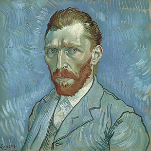 没有耳朵的梵高自画像
