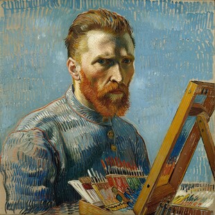 没有耳朵的梵高自画像