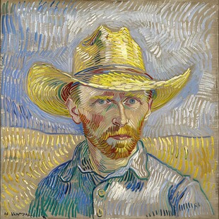 没有耳朵的梵高自画像