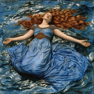 白云下的睡美人