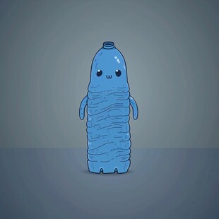 原创卡通水滴形象