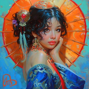 cg绘画作品