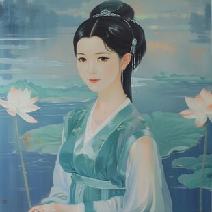 鼠绘古代美女