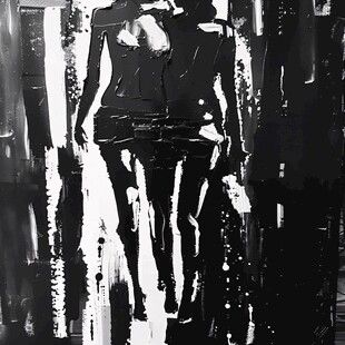 黑白艺术背景纹理