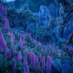 阿凡达一般的梦幻场景