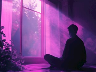 窗边的人