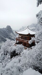 楼阁飞雪