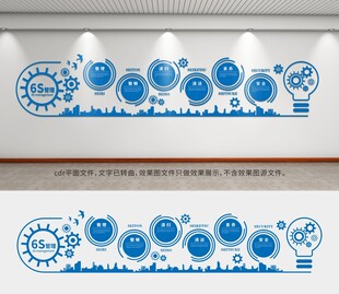 6s管理文化墙