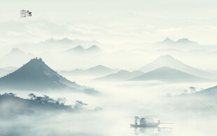 意境山水画