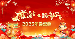 感谢一路有你蛇年   年会盛典